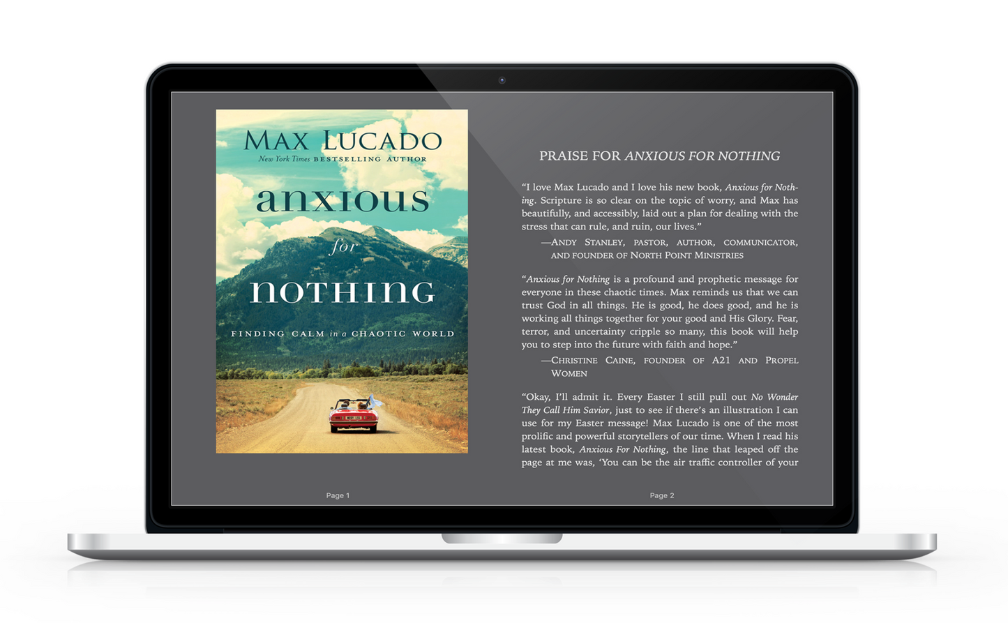 Anxious For Nothing By Max Lucado